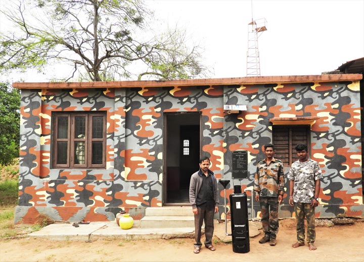 Distribution of Gujarat Boilers at Anti Poaching Camps